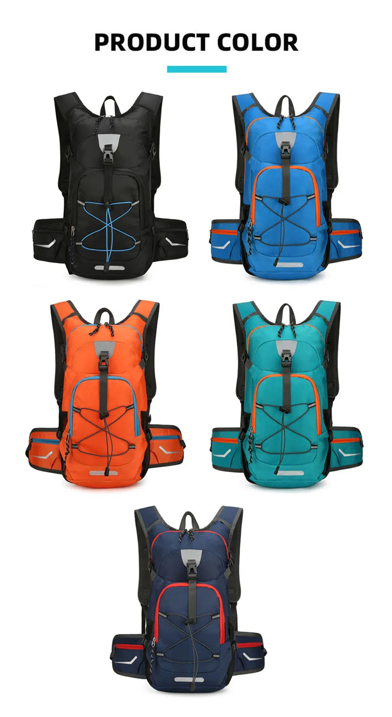 Lightweight Hydration Backpack – Outdoor Sports Water Pack for Cycling, Hiking, Camping